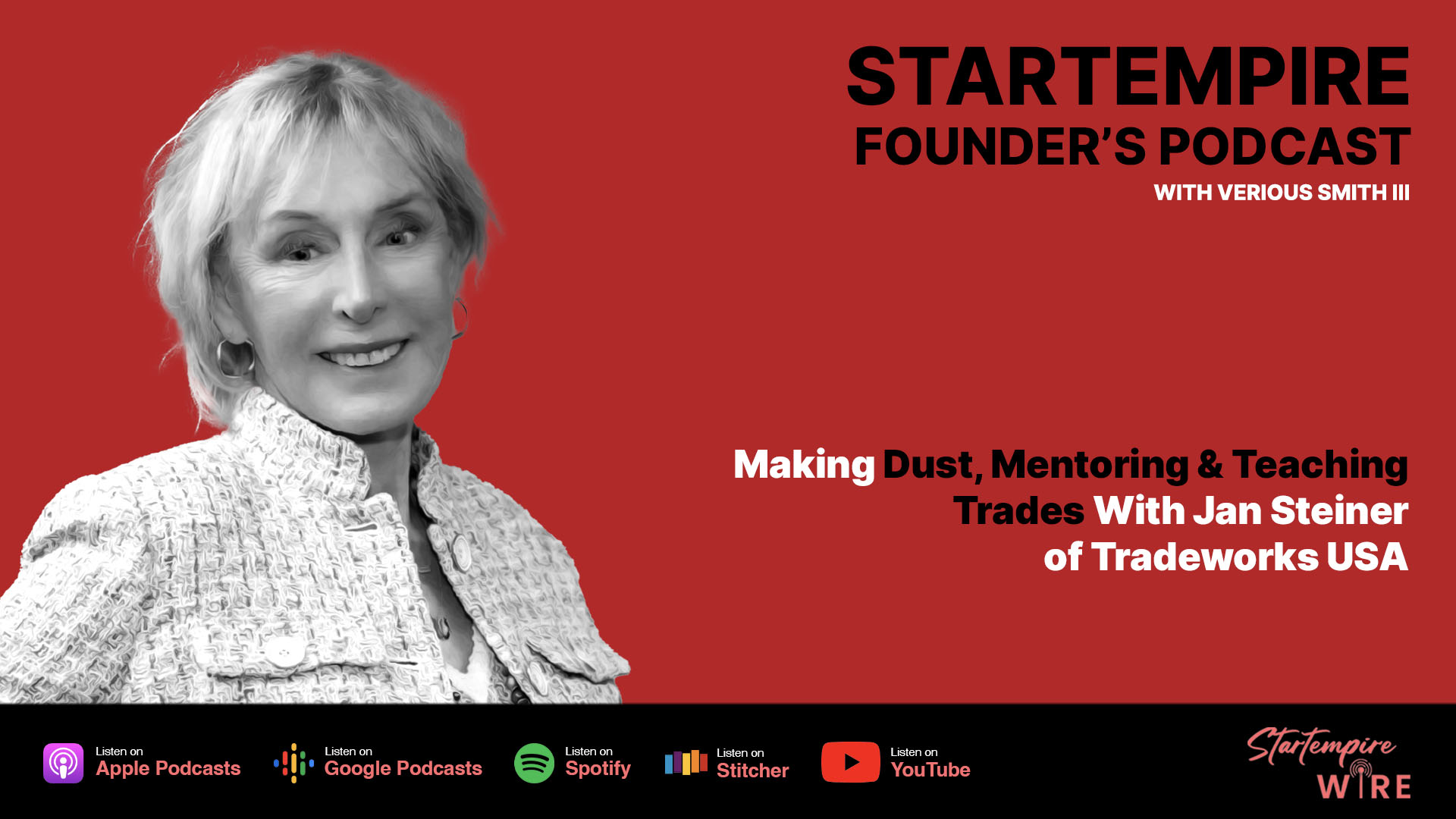 Making Dust, Mentoring & Teaching Trades With Jan Steiner of Tradeworks ...