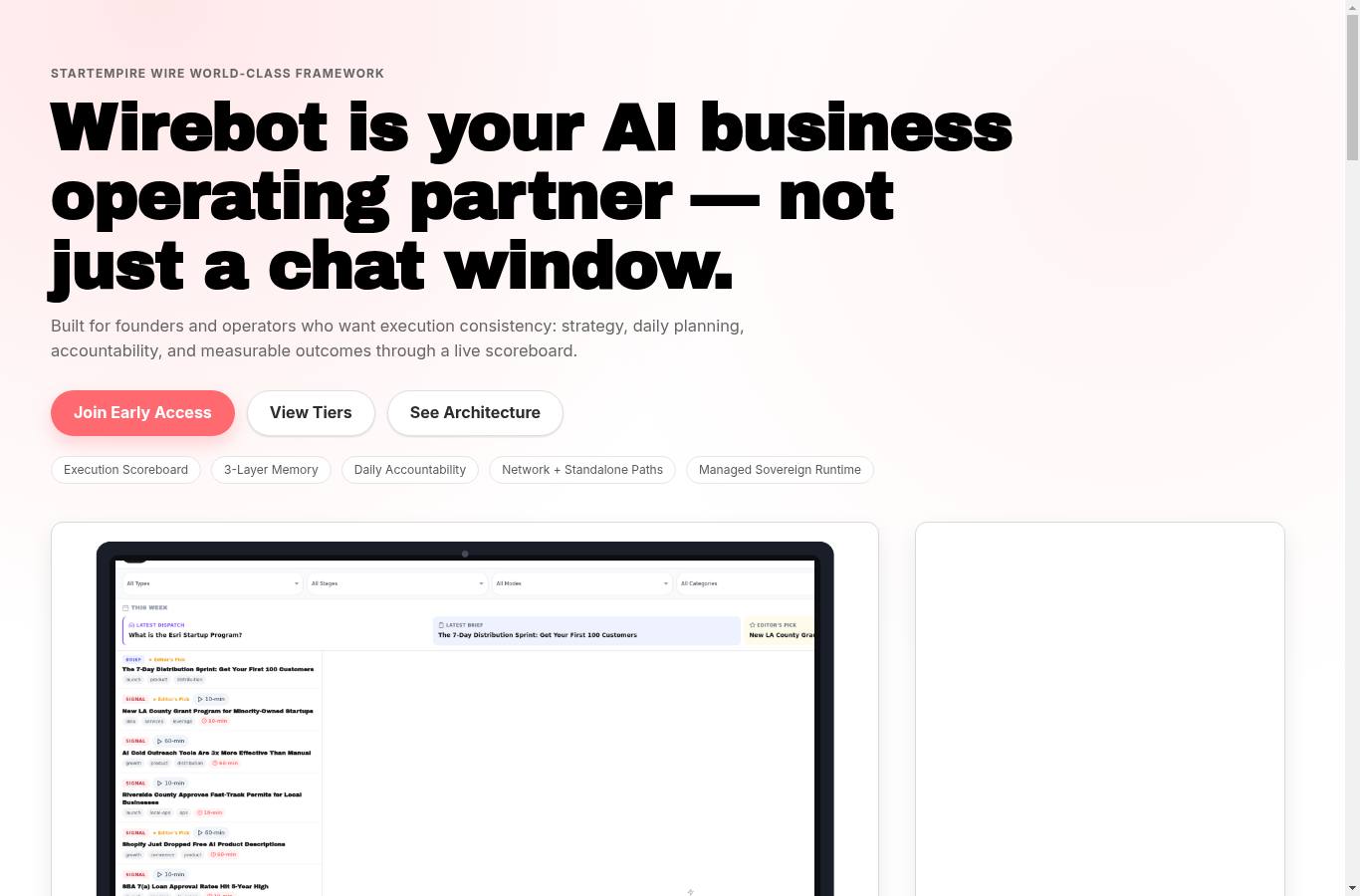 Wirebot — Ai Execution Co-Pilot
